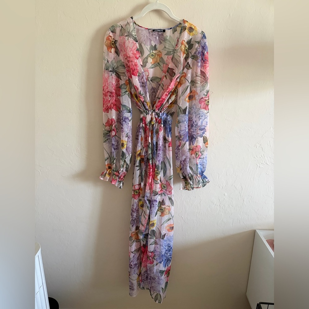 Express Floral duster